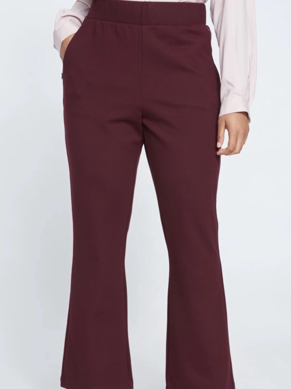 Universal Standard - Stretchy Ponte Pull-On Bootcut Pants